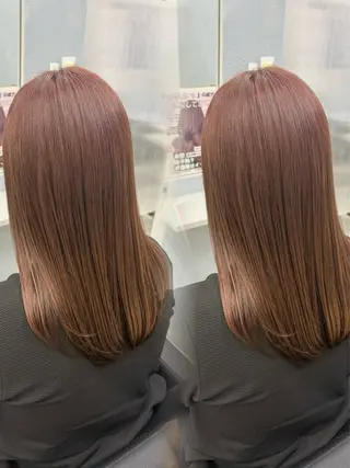 セミロング 瀬山 杏奈のヘアスタイル