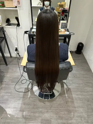 ロング 艶髪レイヤー上田 紗也🇰🇷💗のヘアスタイル