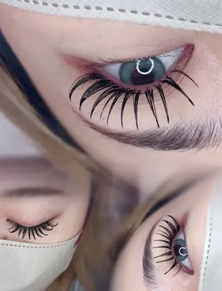 マツエク・マツパ Judy by charmeのマツエク・マツパデザイン