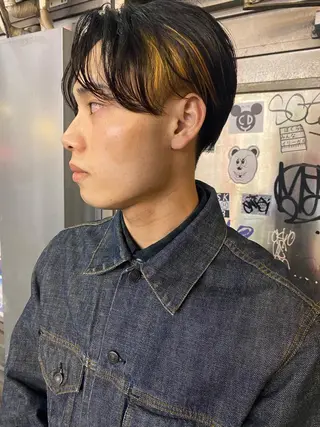 ショート カラー メンズ charme所属・💈メンズカット ✂︎伊藤大輝💈のヘアスタイル