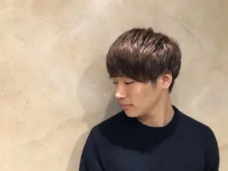 ショート カラー メンズ ボブ指名No.1/ ボブパーマ/ユキのヘアスタイル