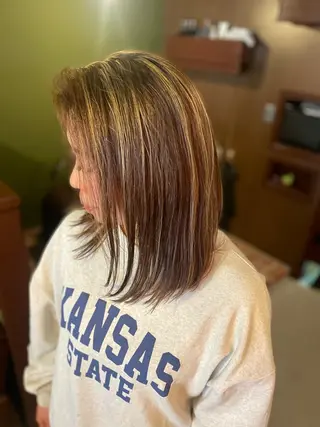 ミディアム カラー PATH-hair. storeのヘアスタイル