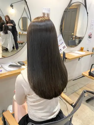 ロング 梅田/髪質改善✨ 酸性ストレート💕のヘアスタイル