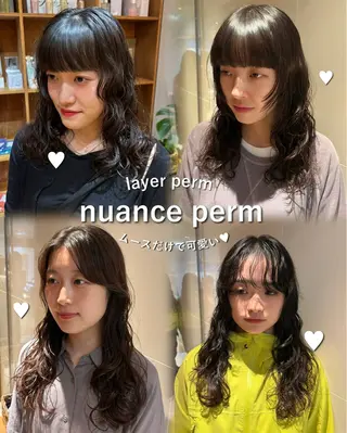 パーマ 韓国風ヘア/パーマ ♡あゆのヘアスタイル