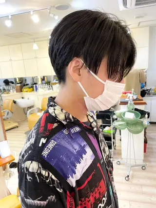 メンズ 🐺高椋 海/ウルフ/レイヤーのヘアスタイル