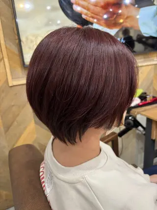 ショート カラー ❄️中野侑香❄️ ハイライト/ブリーチのヘアスタイル