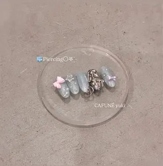 ネイル CAFUNÉ tokyo所属・☾ ໋CAFUNE yuki︎︎𓂃⟡のネイルデザイン