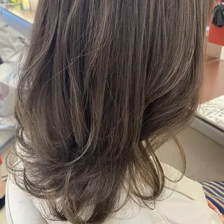 カラー セミロング VanCouncil 札幌本店のヘアスタイル