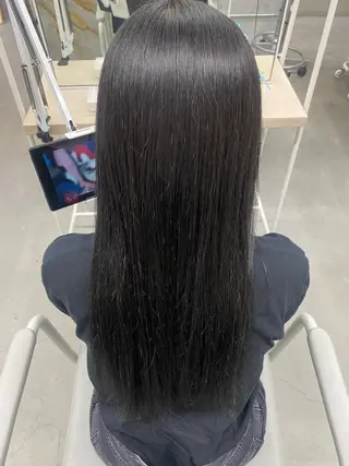 ロング qulim所属・前橋 姫奈のヘアスタイル