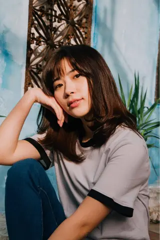 ミディアム 中田  翔のヘアスタイル