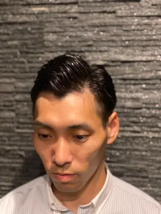 ショート パーマ メンズ ヒロ銀座東京駅八重洲店所属・笠原 大輝のヘアスタイル