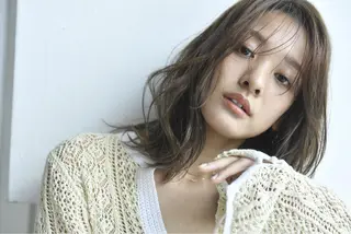 ミディアム LaVie所属・大谷 優菜のヘアスタイル