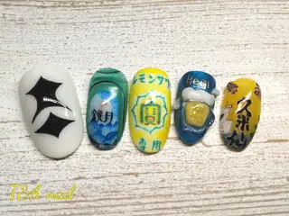 ミディアム ネイル T&A nailのネイルデザイン