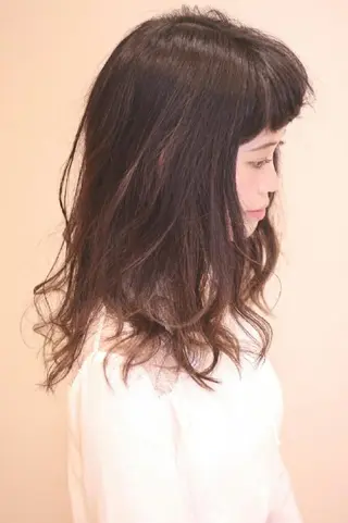 ロング キノシタ ナオユキのヘアスタイル