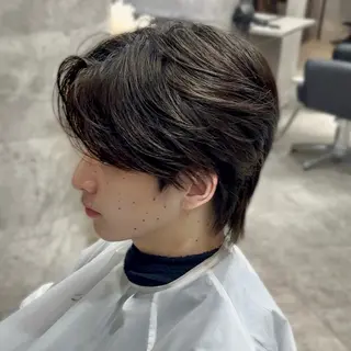 メンズ 新宿/韓国メンズ RIKUパーマのヘアスタイル