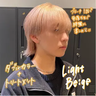 カラー メンズ 暖色艶color / ボブ🦩Rioのヘアスタイル