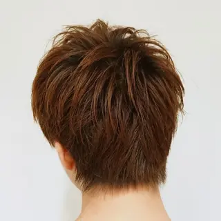 メンズ カラー パーマ ブリーチ/ヘアケア/ 艶髪/イギチハルのヘアスタイル