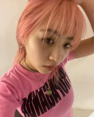 ミディアム カラー パーマ ヘアアレンジ marino マリノのヘアスタイル