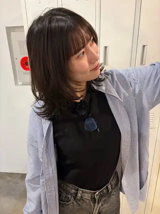 ミディアム カラー 中目黒🌼 🌼ハナのヘアスタイル