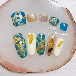 ネイル Atelier Le Passage所属・h nakatsukaのネイルデザイン