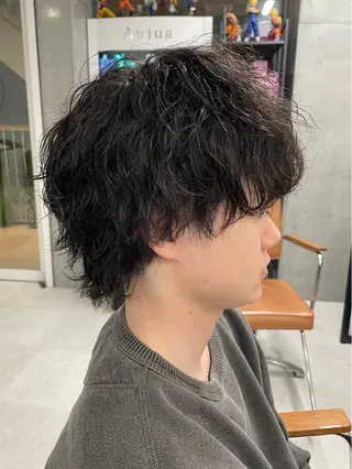 メンズ メンズモテパーマ💙 fuwaのヘアスタイル