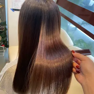 セミロング カラー 髪質改善&トリートメント Loops鷺沼店所属・🌷髪質改善/ 落合 咲弥🌷のヘアスタイル