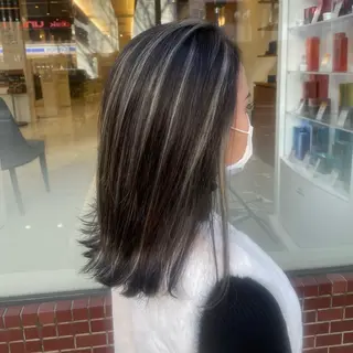 ミディアム カラー 【カラー指名No 1✨】HIBIKIのヘアスタイル