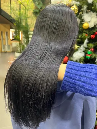 セミロング 暖色ｶﾗｰ/ﾚｲﾔｰ ｶｯﾄ/Yunaのヘアスタイル