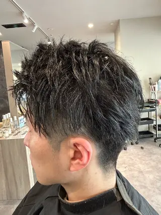 ショート メンズ 五ノ井 一世のヘアスタイル