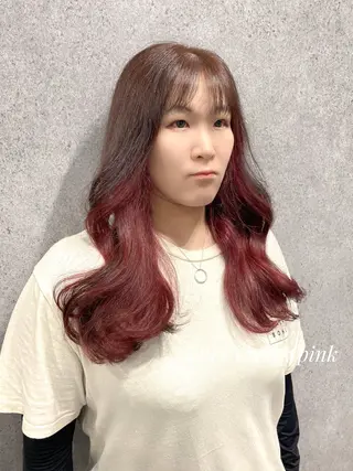 ロング カラー clomus所属・YUKA艶髪 🌸寛ぎ部屋のヘアスタイル