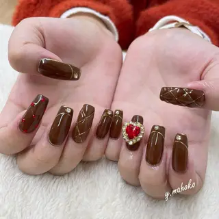 ネイル She nail studio 原宿所属・パラジェル有/ スカルプ/mahoのネイルデザイン