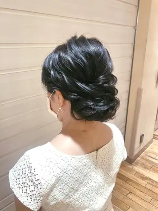 ヘアアレンジ ヘアセット ✴︎Mai✴︎銀座のヘアスタイル