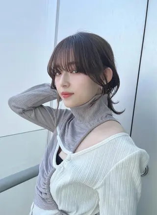 ミディアム 🌫️大人韓国ヘア 🌫️naoyaのヘアスタイル