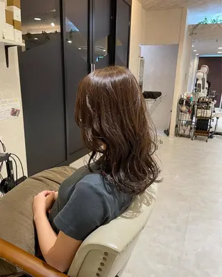 セミロング 本店店長☆ 前原海翔のヘアスタイル