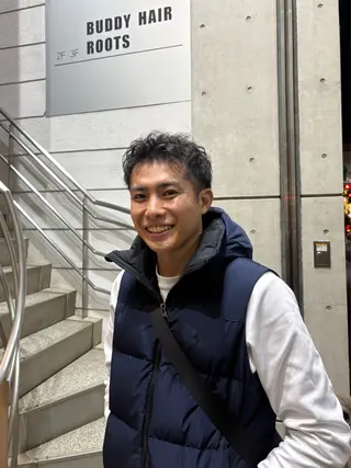 パーマ メンズ パーマ/カラーモデル ななほのヘアスタイル