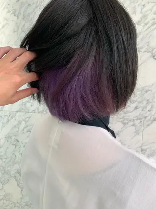 カラー SAKURA 原宿所属・なかの たくみのヘアスタイル