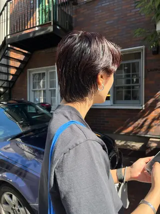 ショート カラー NOUN所属・eri kinjoのヘアスタイル