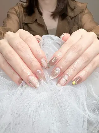 ネイル 💐Lumière 🩵かわちゃん💅のネイルデザイン