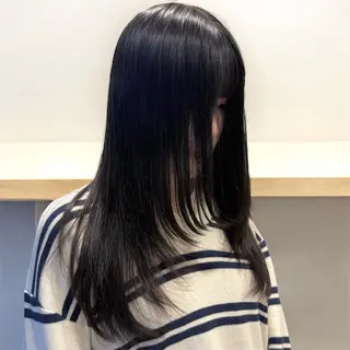 ロング ヘアアレンジ 韓国ヘア/レイヤー 顔周りカット/ユキナのヘアスタイル