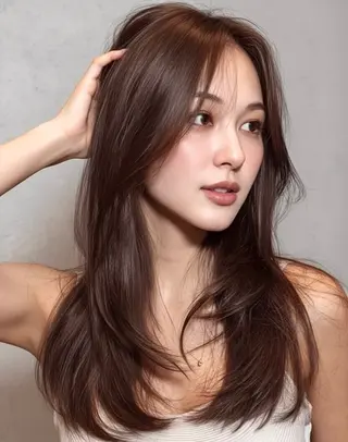 ロング 藤田大夢 /liberte高崎のヘアスタイル