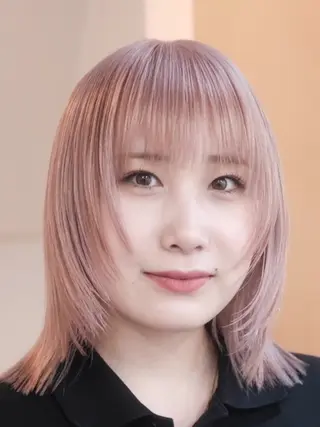 ミディアム カラー ヘアアレンジ 🦠デザインカラー/ 魚瀬あおい🦠のヘアスタイル