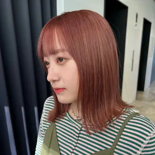 ミディアム カラー 銀座/メンズ特化/ ハイトーン/KANのヘアスタイル