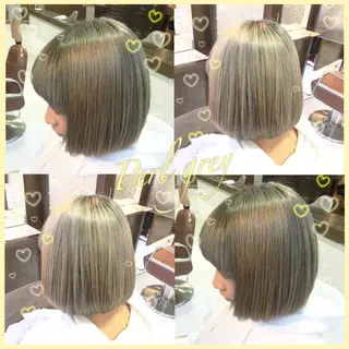 ショート ミディアム カラー 韓国ヘア得意❤︎森澤 悠佳のヘアスタイル