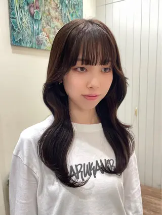 ロング 韓国／大宮／レイヤー 🤍AYA🤍のヘアスタイル