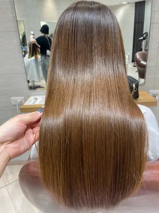 ロング 小川 美優のヘアスタイル