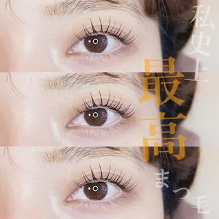 マツエク・マツパ Swallow 広島店のマツエク・マツパデザイン