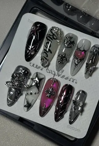 ネイル Kawaii Nail Salon所属・YURI NAIL NARITAのネイルデザイン