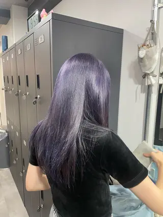 ミディアム カラー うる艶カラー/ハイト ーン🎀hina🎀のヘアスタイル