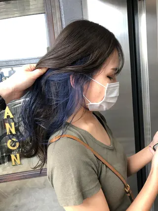 ロング the OSCAR所属・韓国ヘアスタイリスト Harukaのヘアスタイル