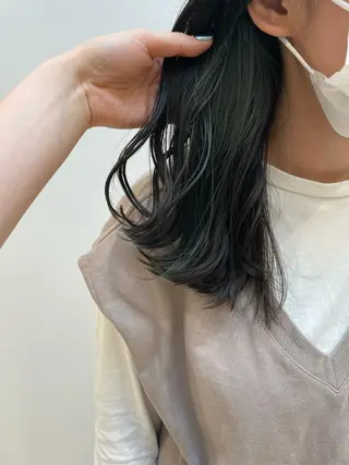 ロング カラー レイヤー/ハイトーン 🫧‪Erikaのヘアスタイル